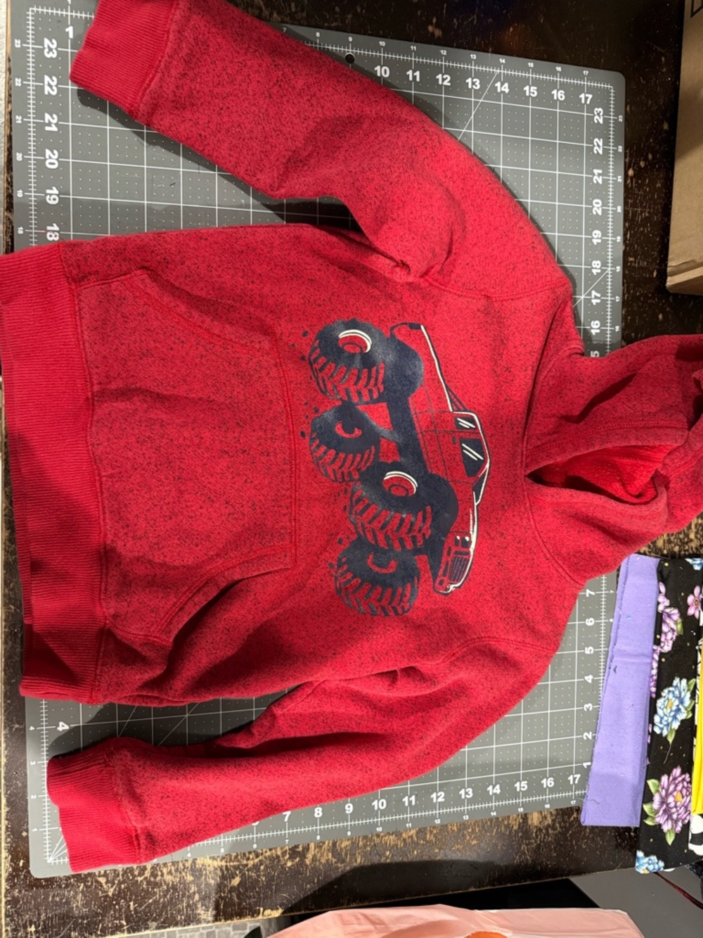 jumping beans Bright Red Fleece Hoodie